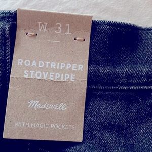 Madewell new road tripper jeans w magic pockets
